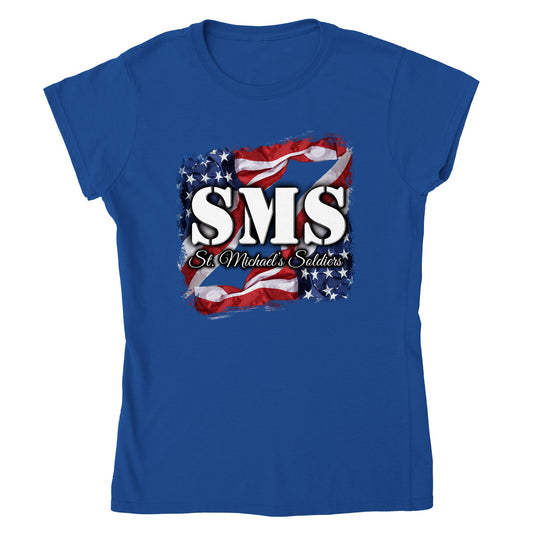 SMS (Flag1) - Classic Womens Crewneck T-shirt