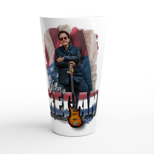 John Regan (America) White Latte 17oz Ceramic Mug