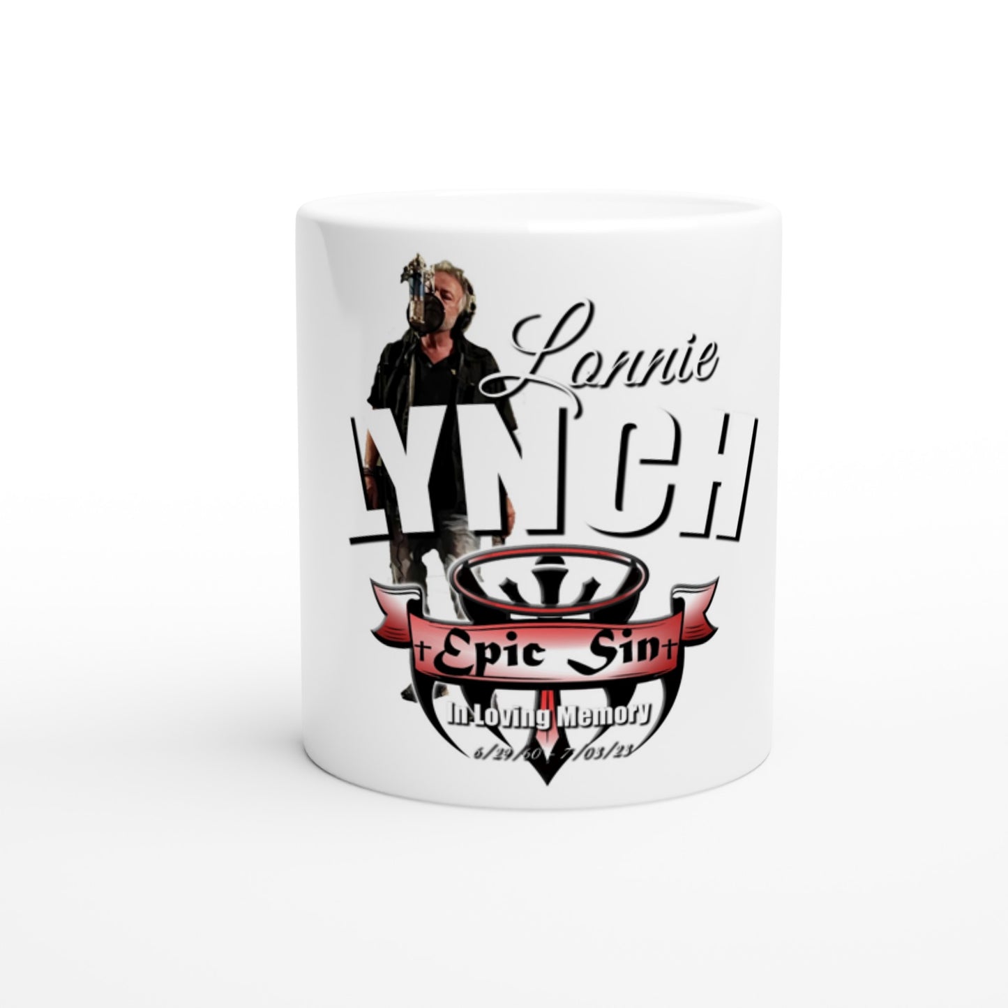Lonnie Lynich (Epic Sin) White 11oz Ceramic Mug