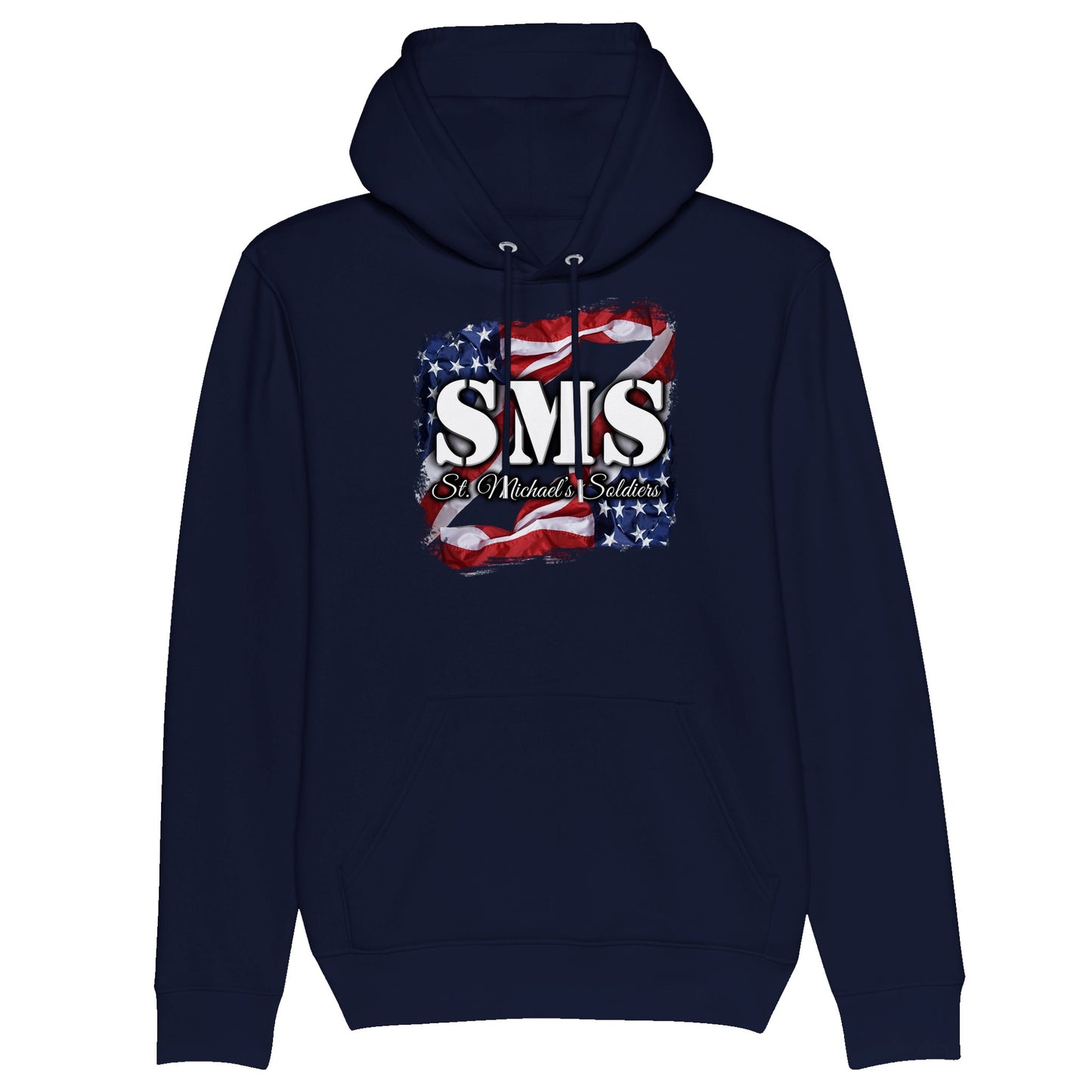 SMS (Flag1) - Organic Unisex Pullover Hoodie