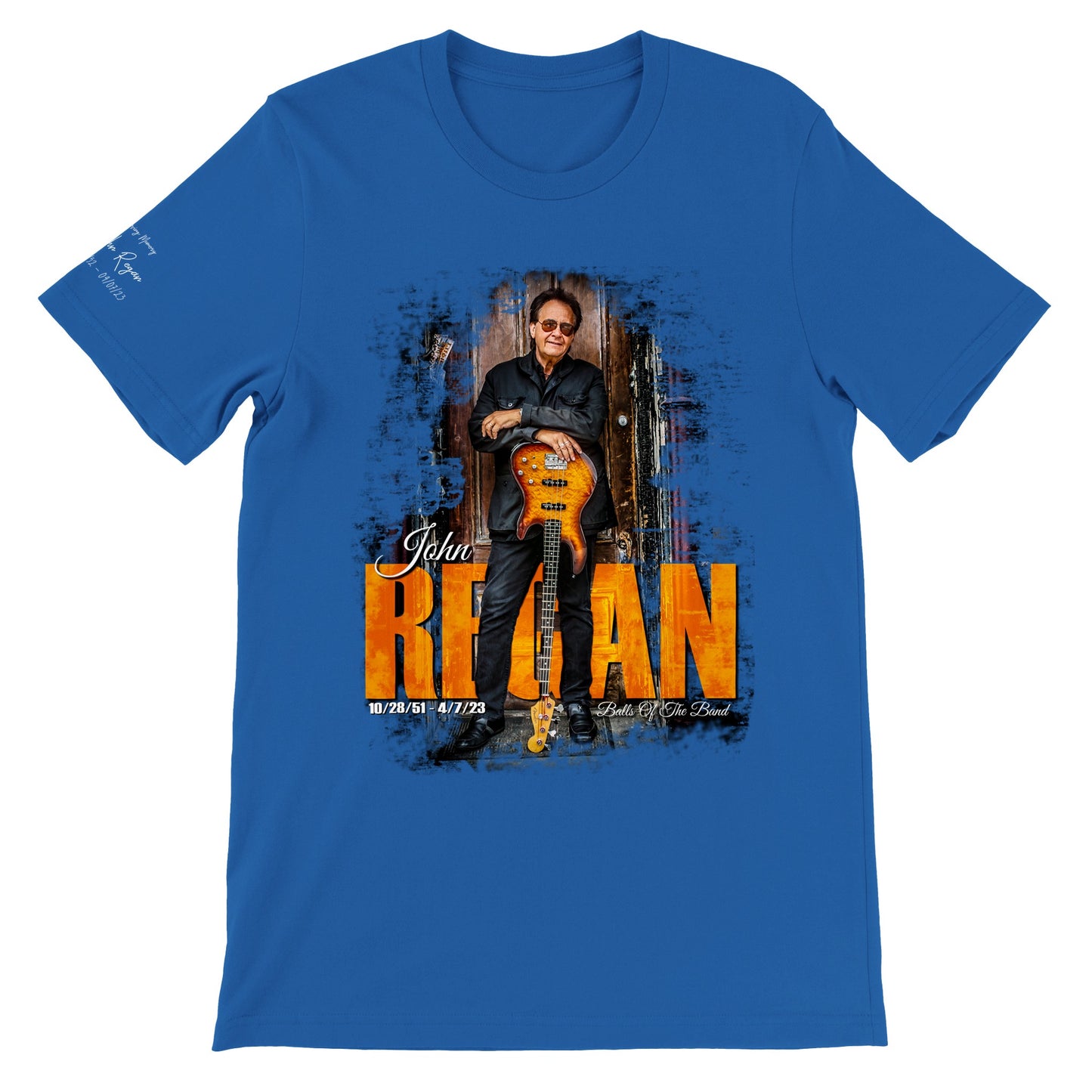 John Regan 2 sided (BOTB, Quote & Sleeve) Premium Unisex Crewneck T-shirt