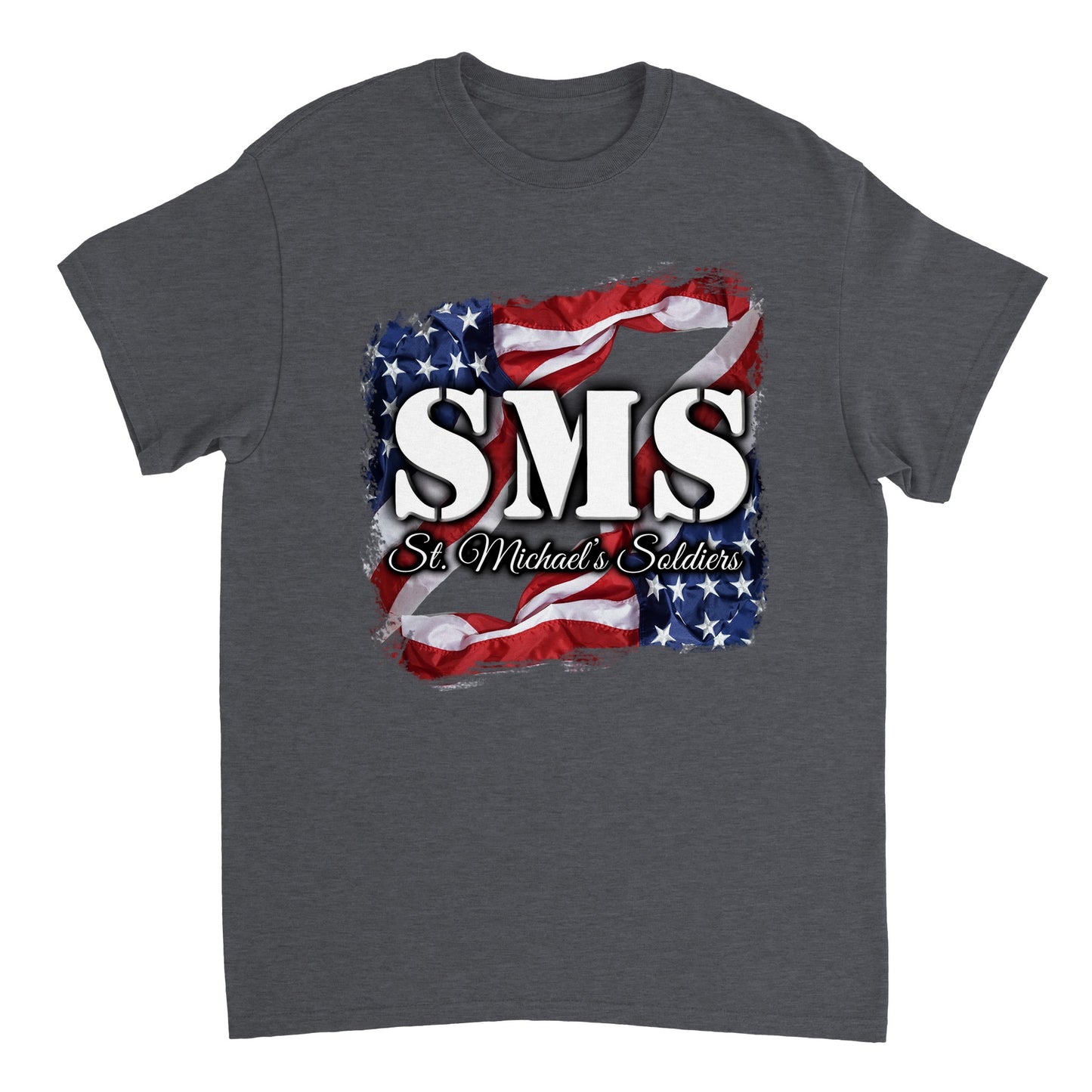 SMS (Flag1) Heavyweight Unisex Crewneck T-shirt