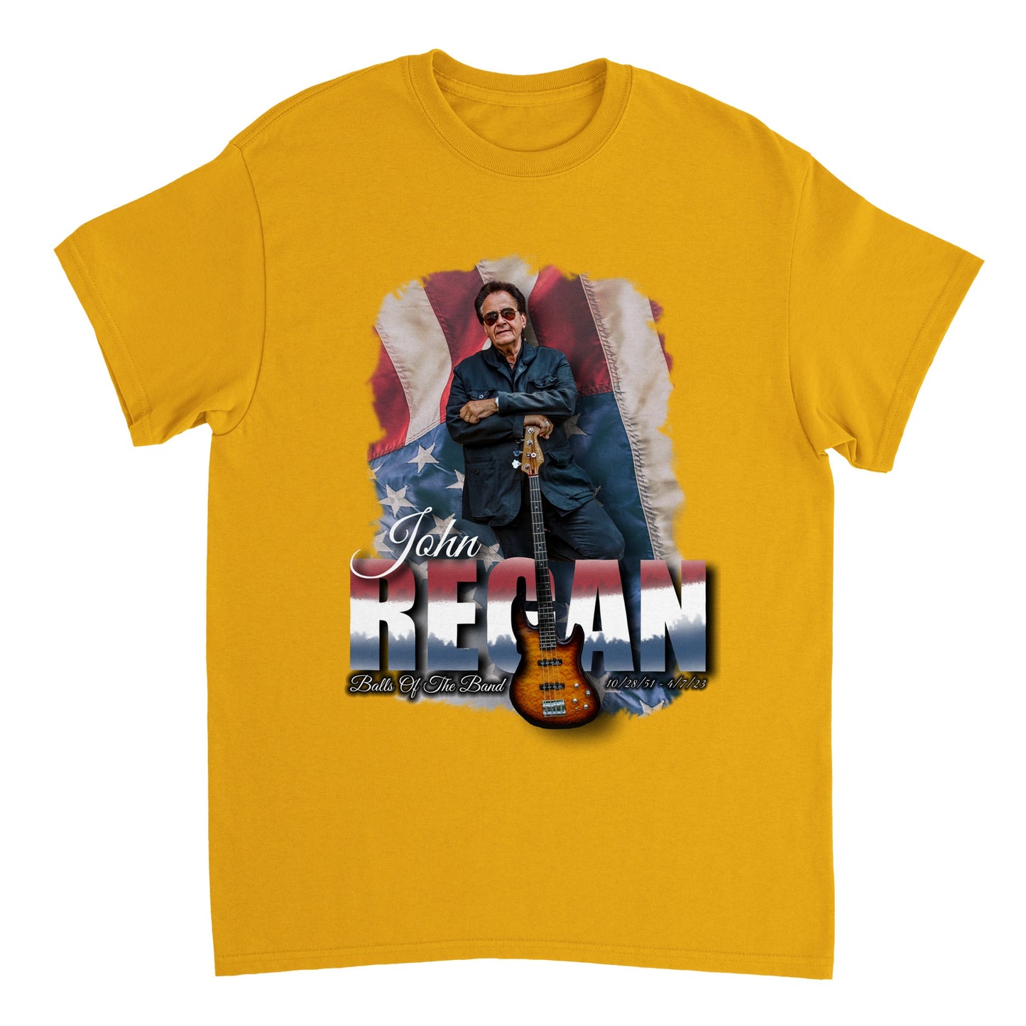 John Regan (America) Heavyweight Unisex Crewneck T-shirt