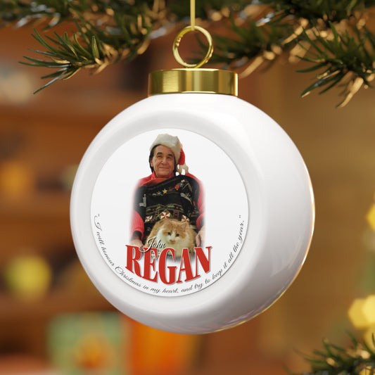 John Regan Family Christmas Ball Ornament #2
