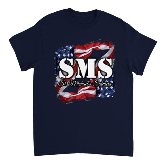 SMS (Flag1) Heavyweight Unisex Crewneck T-shirt