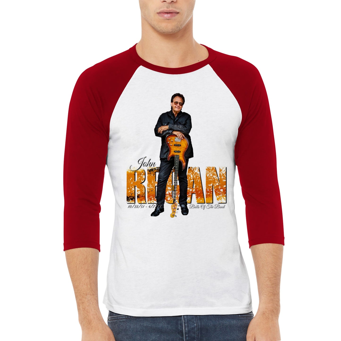 John Regan  -  (BOTB2-Baseball) Unisex 3/4 sleeve Raglan T-shirt