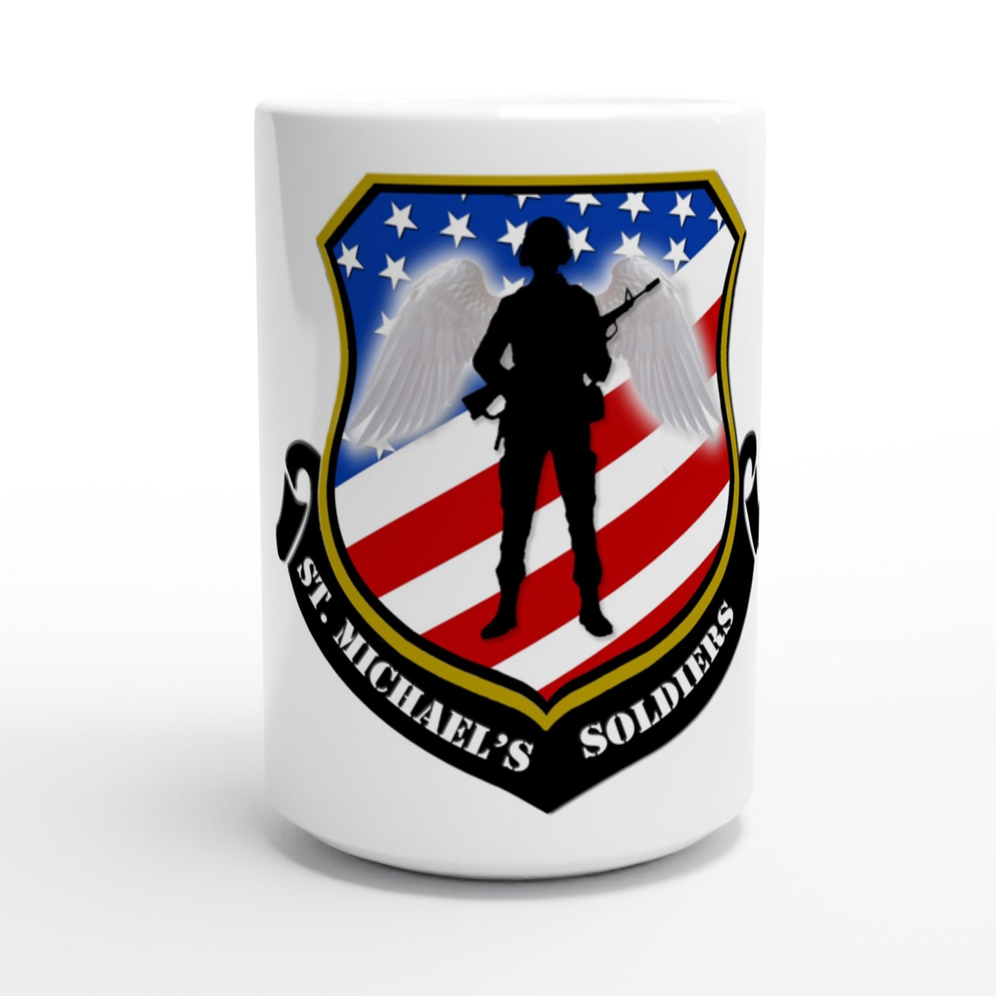 SMS White 15oz Ceramic Mug