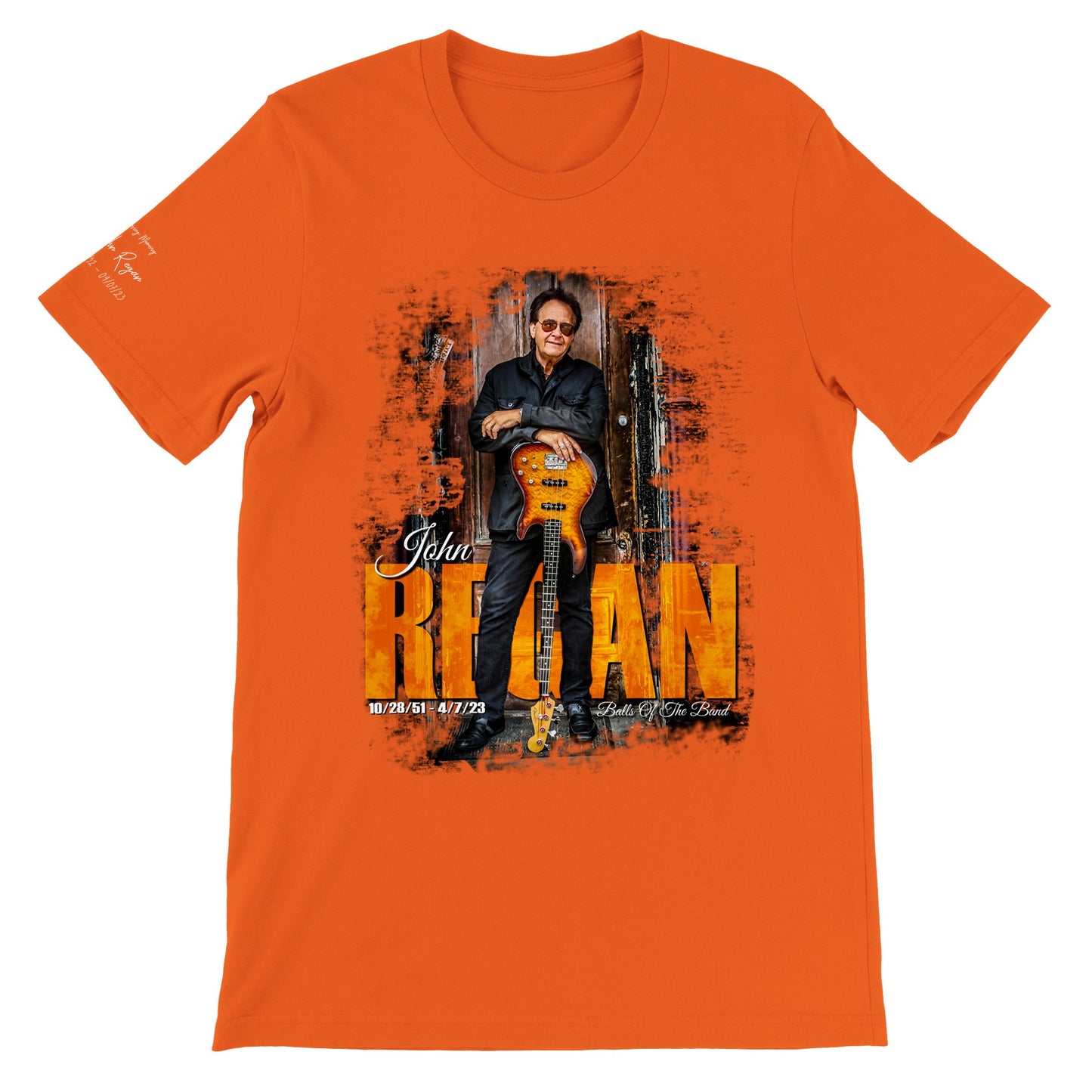 John Regan 2 sided (BOTB, Quote & Sleeve) Premium Unisex Crewneck T-shirt