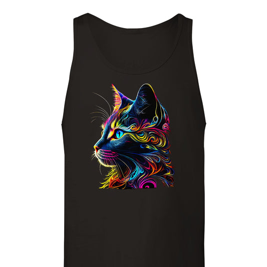Colorful Kitty Premium Unisex Tank Top