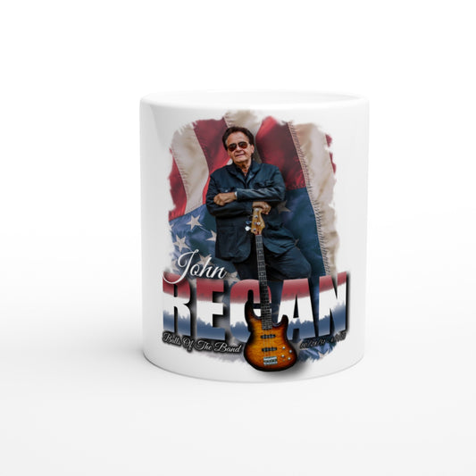 John Regan (America) White 11oz Ceramic Mug