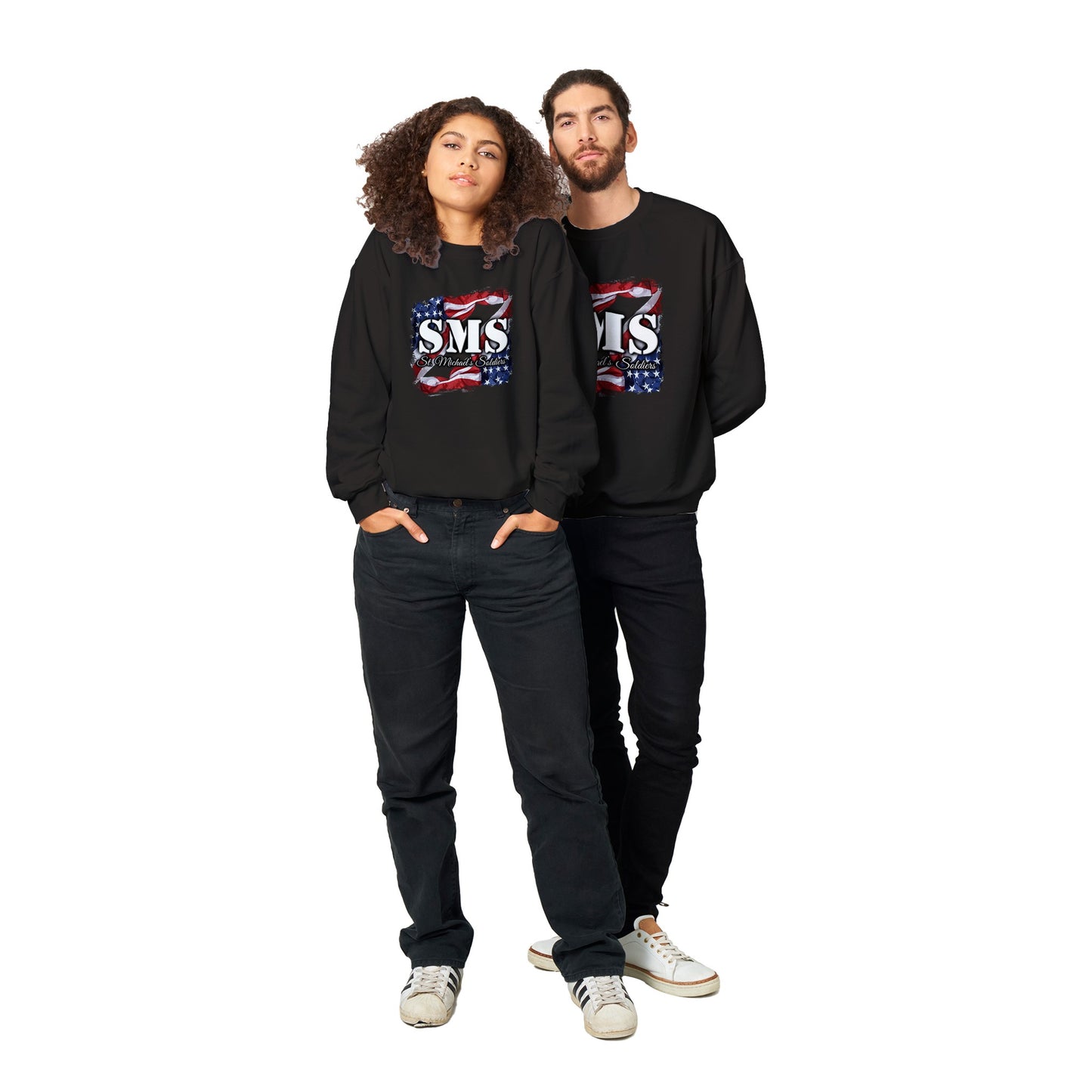 SMS (Flag1) - Classic Unisex Crewneck Sweatshirt