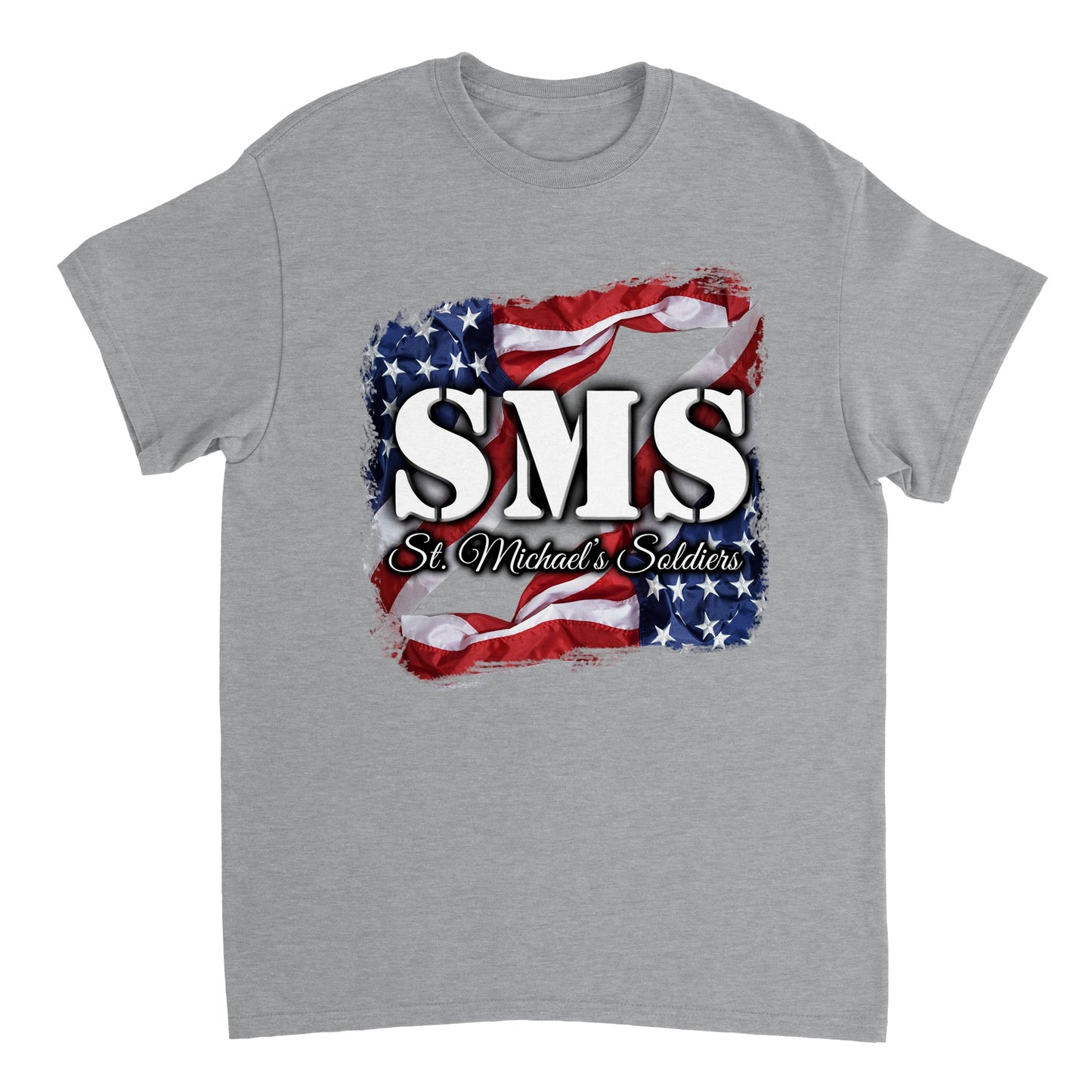 SMS (Flag1) Heavyweight Unisex Crewneck T-shirt