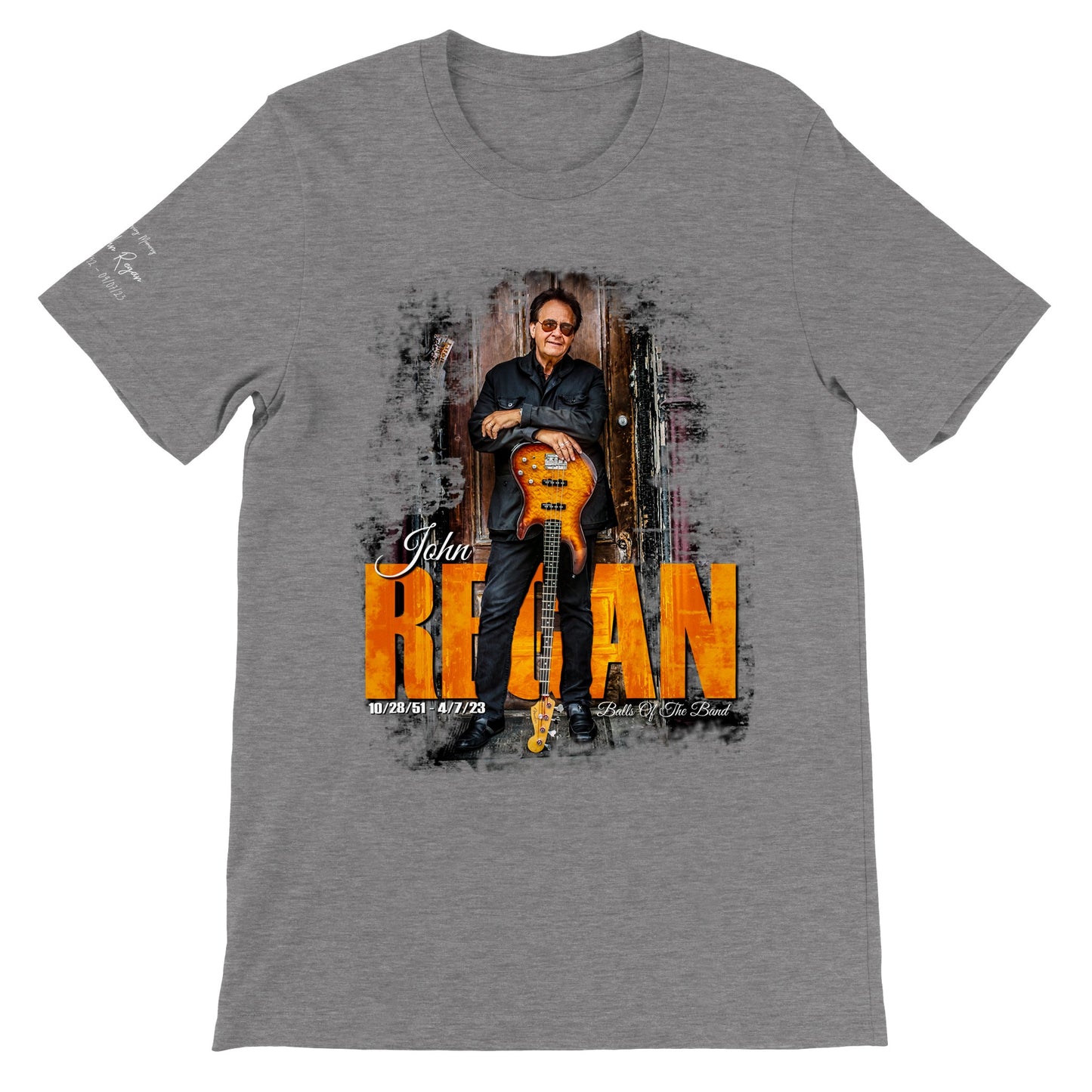 John Regan 2 sided (BOTB, Quote & Sleeve) Premium Unisex Crewneck T-shirt