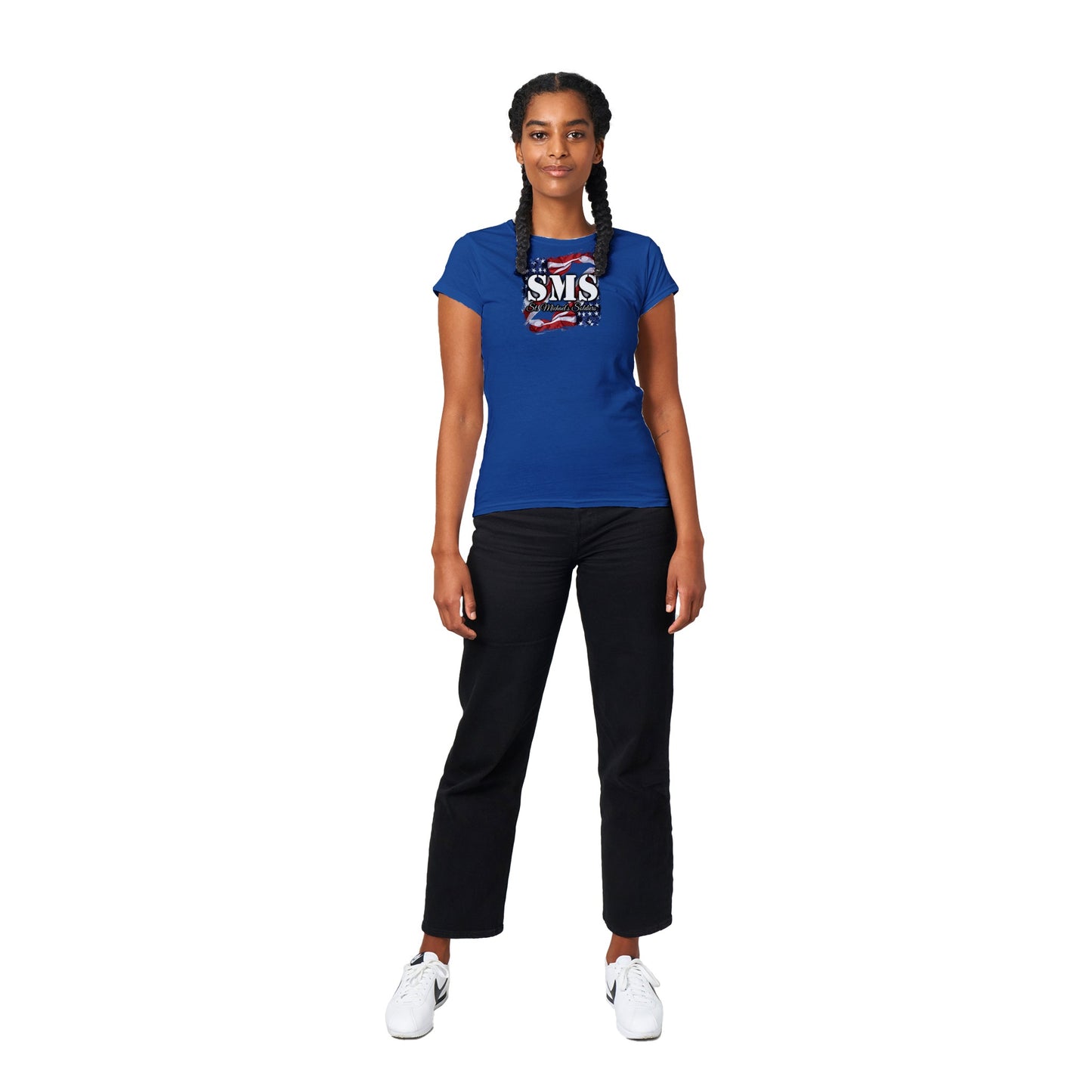 SMS (Flag1) - Classic Womens Crewneck T-shirt