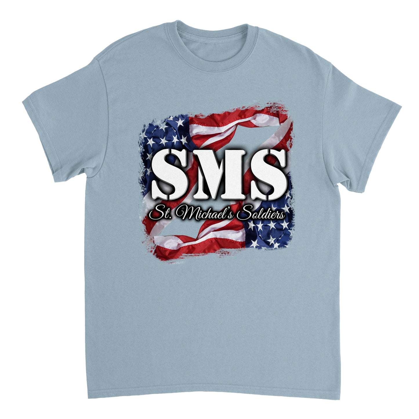 SMS (Flag1) Heavyweight Unisex Crewneck T-shirt