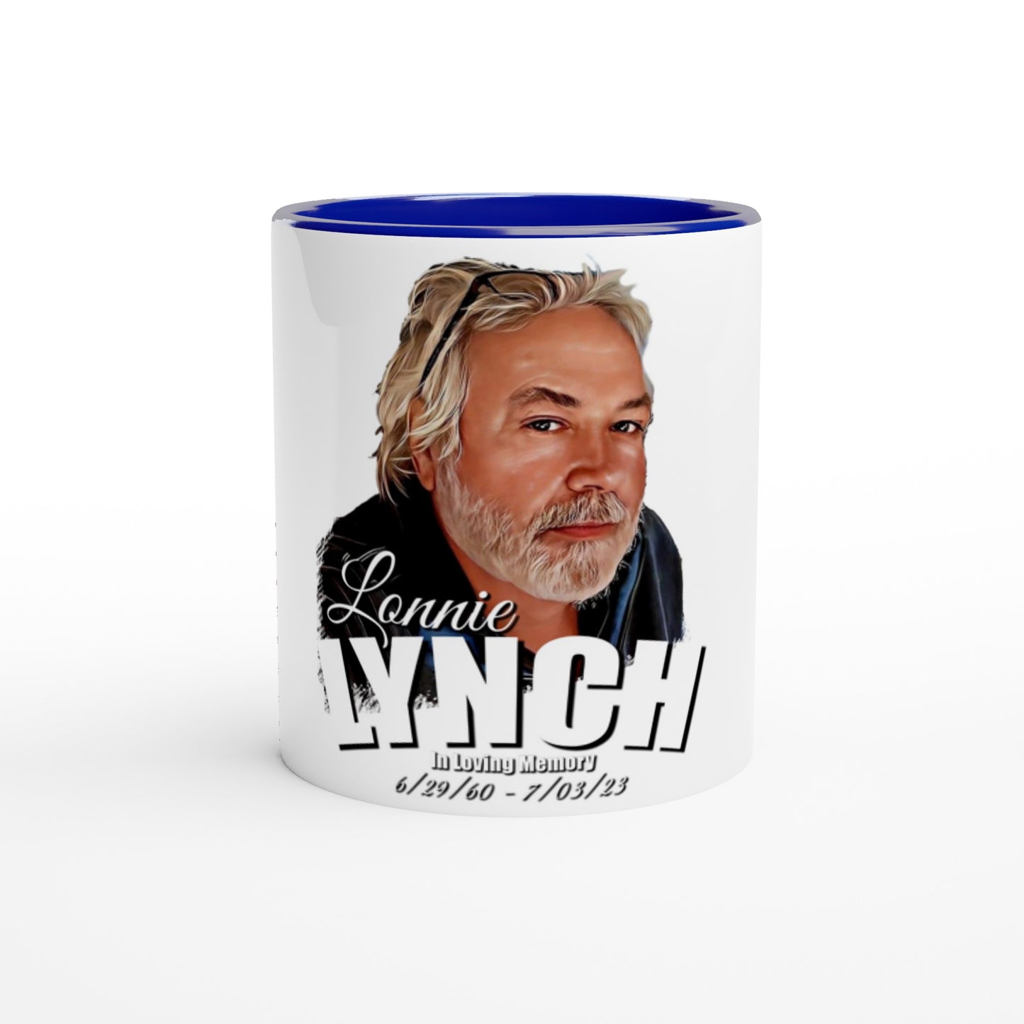 Lonnie Lynch White 11oz Ceramic Mug with Color Inside