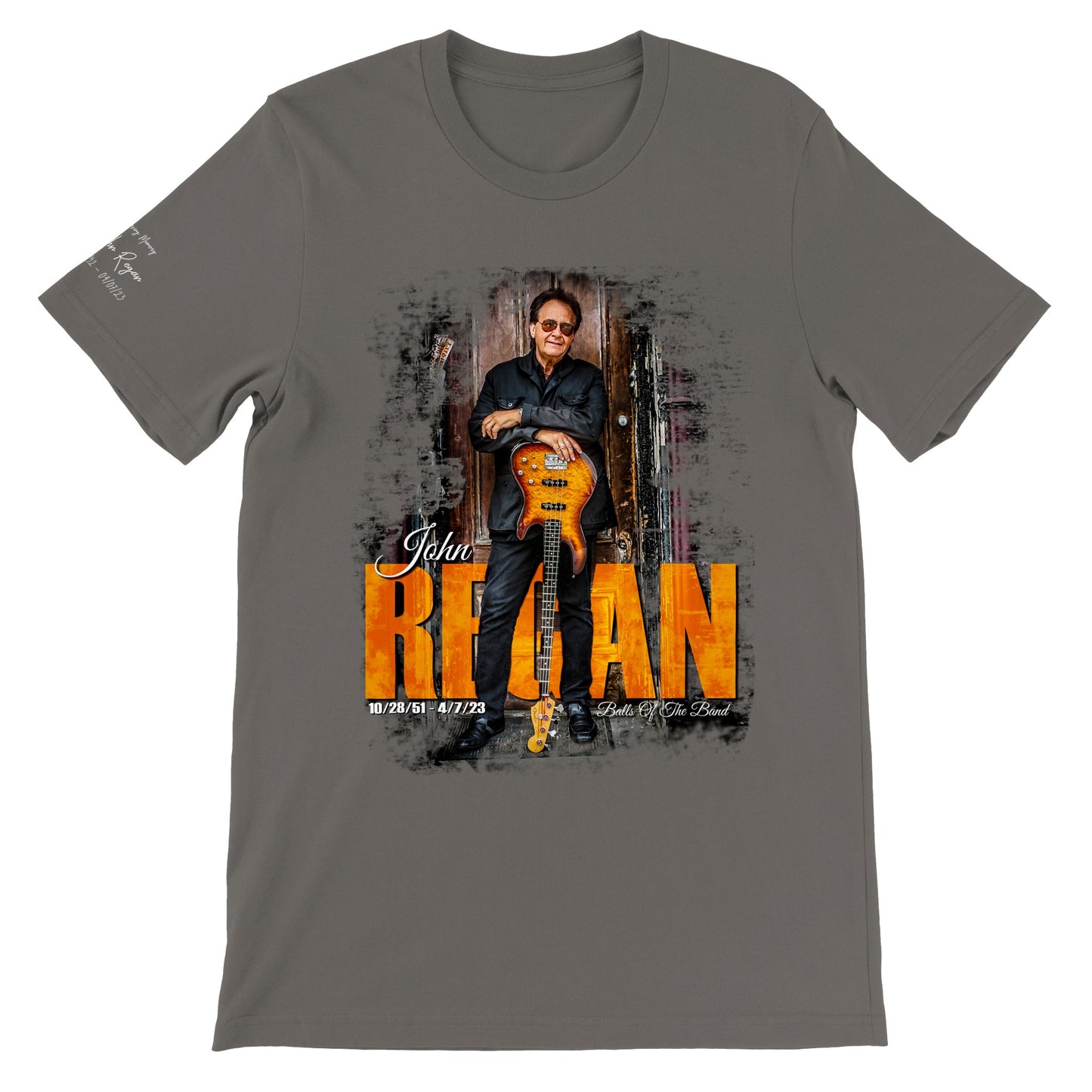 John Regan 2 sided (BOTB, Quote & Sleeve) Premium Unisex Crewneck T-shirt