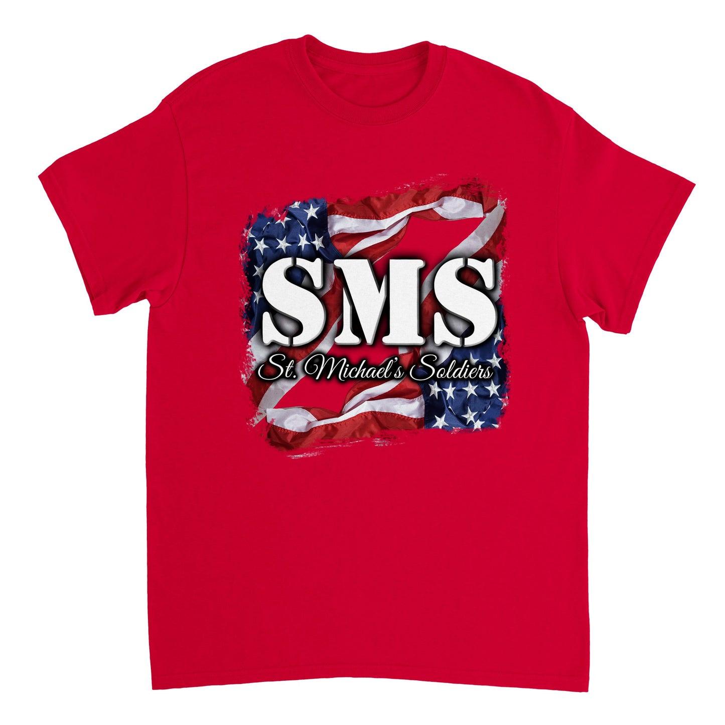 SMS (Flag1) Heavyweight Unisex Crewneck T-shirt