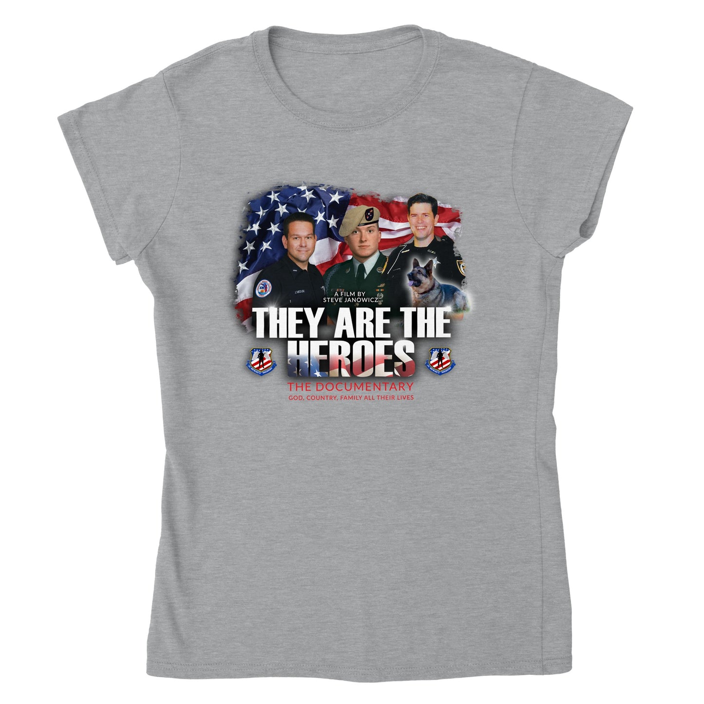 Hereos - Classic Womens Crewneck T-shirt