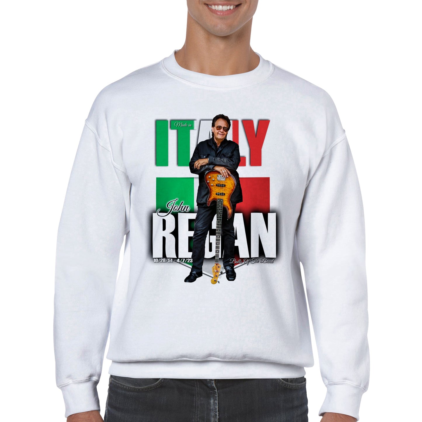 Made In Italy John Regan Classic Unisex Crewneck Sweatshirt