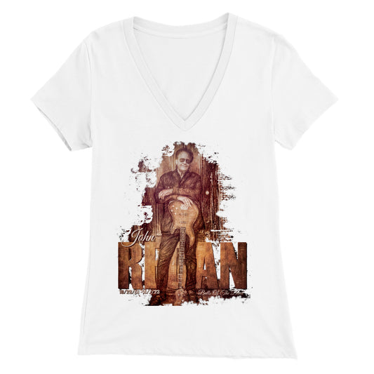 John Regan (BOTB Vintage) Premium Womens V-Neck T-shirt