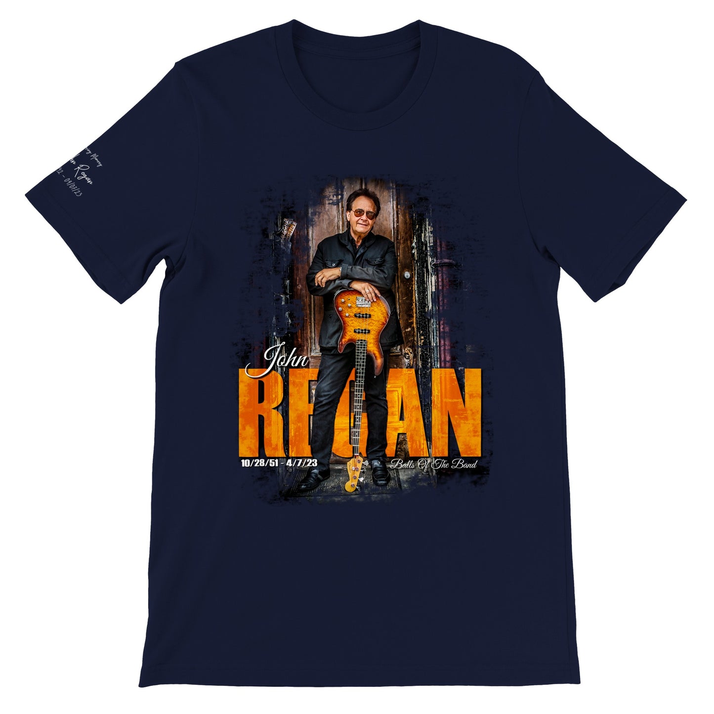 John Regan 2 sided (BOTB, Quote & Sleeve) Premium Unisex Crewneck T-shirt