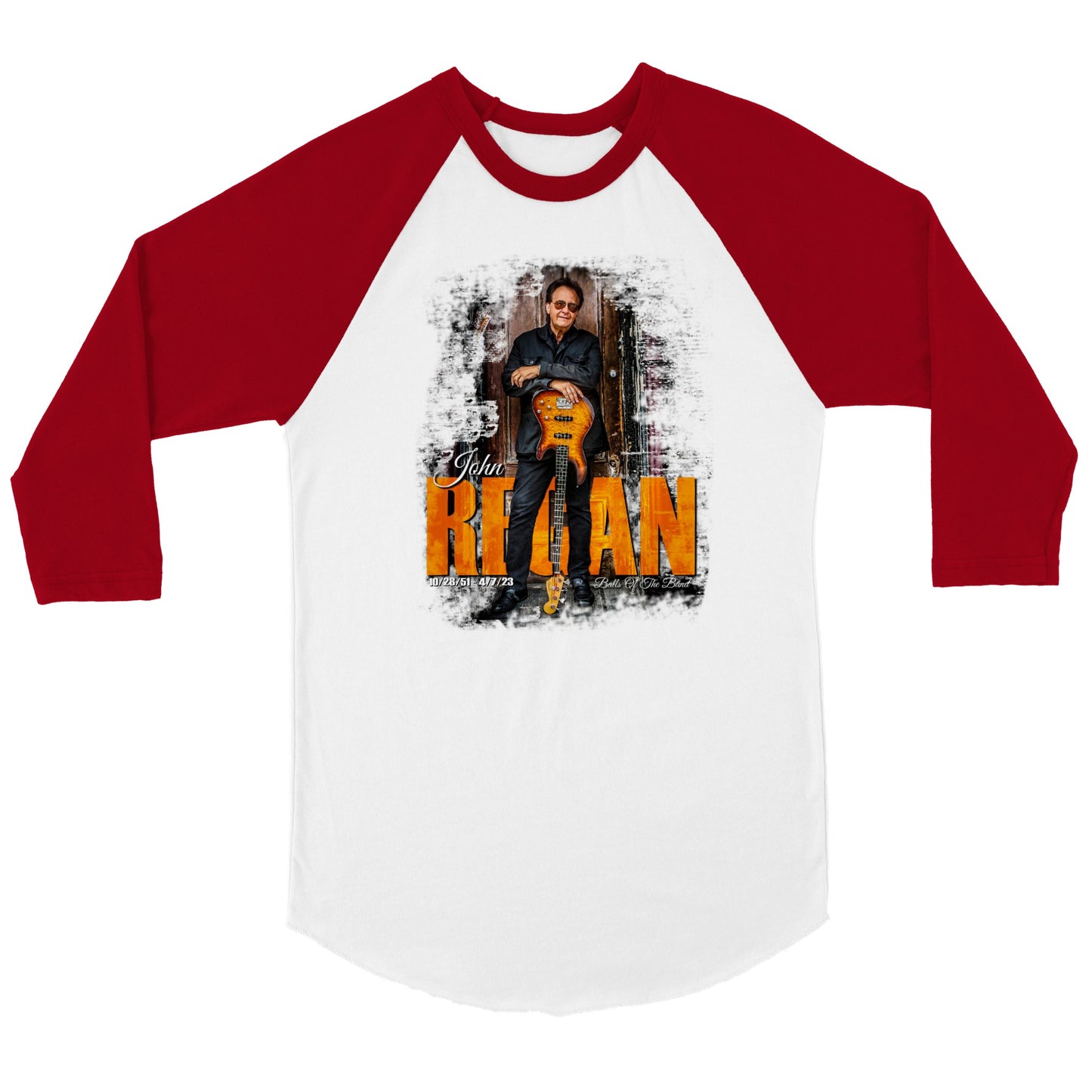 John Regan  -  (BOTB-Baseball) Unisex 3/4 sleeve Raglan T-shirt