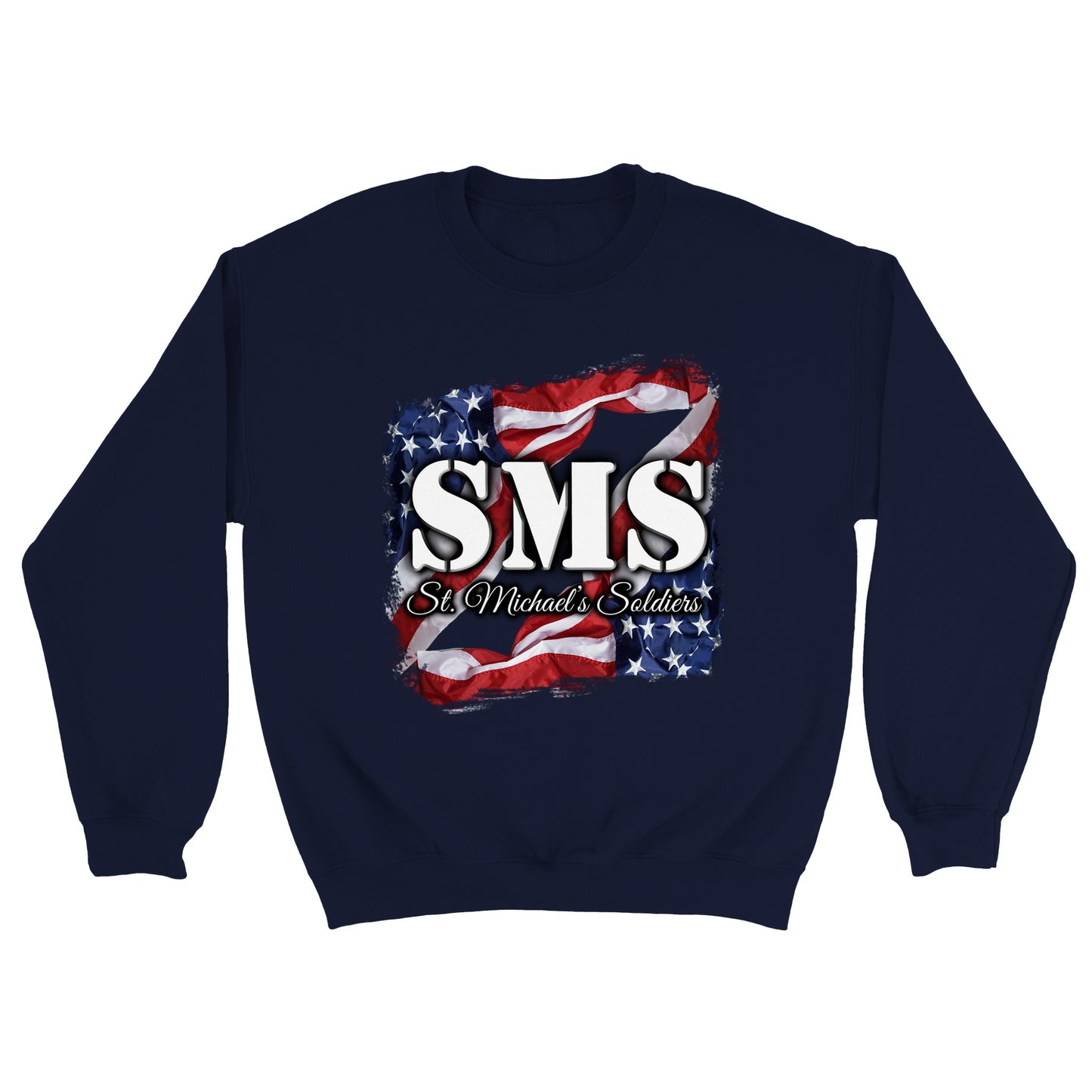 SMS (Flag1) - Classic Unisex Crewneck Sweatshirt