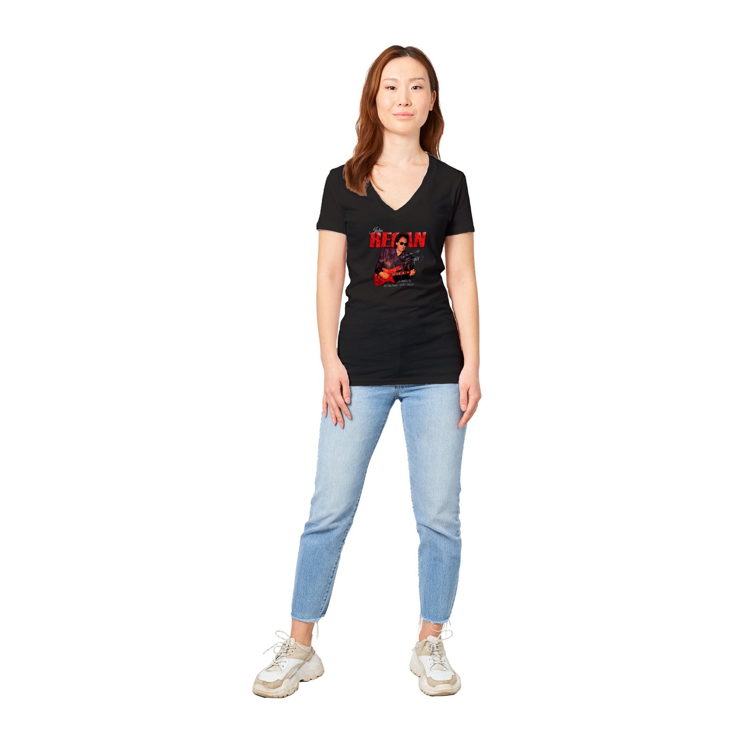 John Regan (Tod Howarth Signature) Heavyweight Unisex Crewneck T-shirt - Premium Womens V-Neck T-shirt