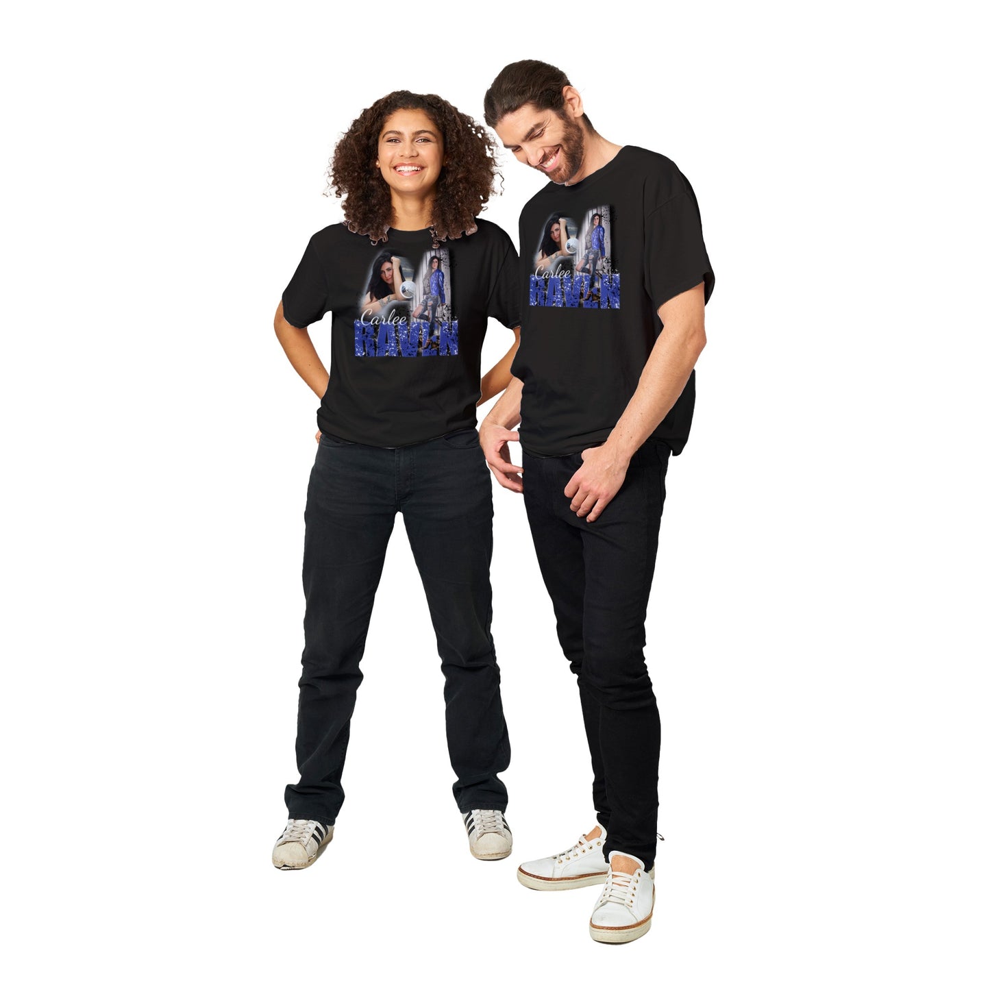 Carlee Raven Heavyweight Unisex Crewneck T-shirt