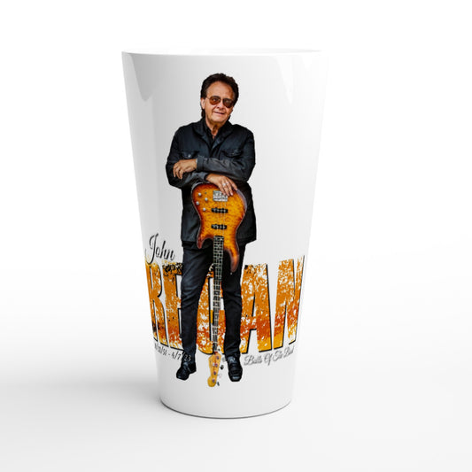 John Regan (BOTB3)  White Latte 17oz Ceramic Mug