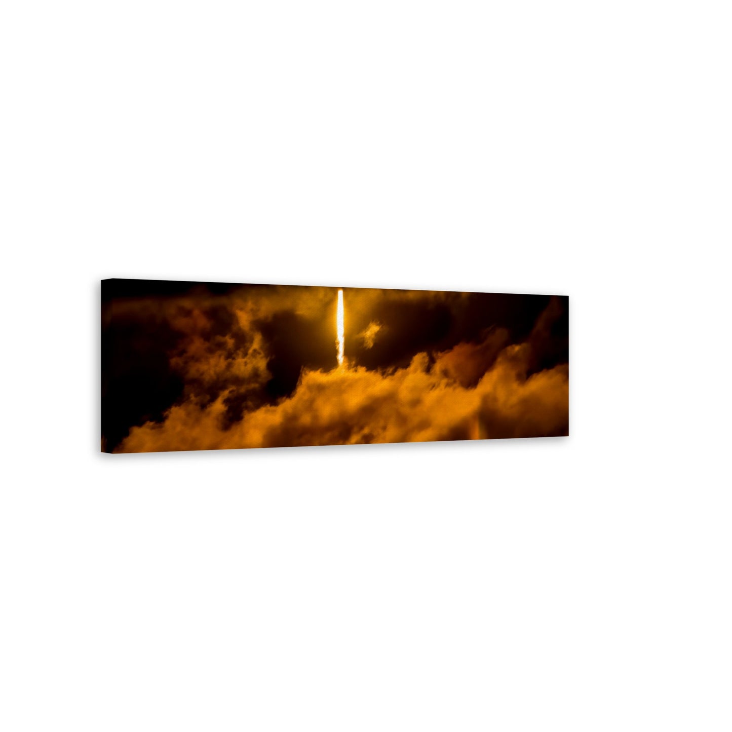 Falcon 9 Liftoff Into The Heavens (In Honor Of John Regan) - Canvas