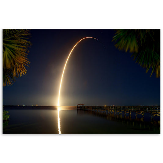 Falcon 9 launch Foam Landscape