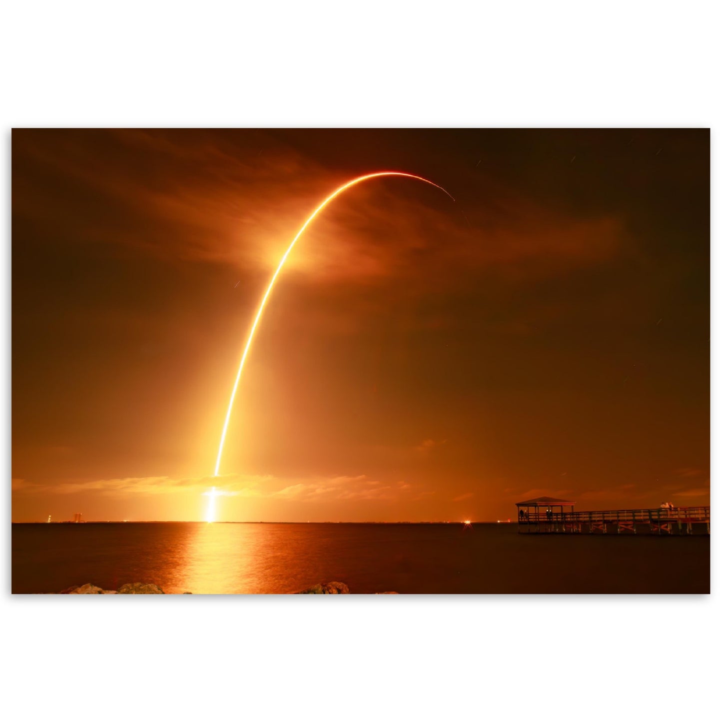 Falcon 9 Launch - Foam Landscape