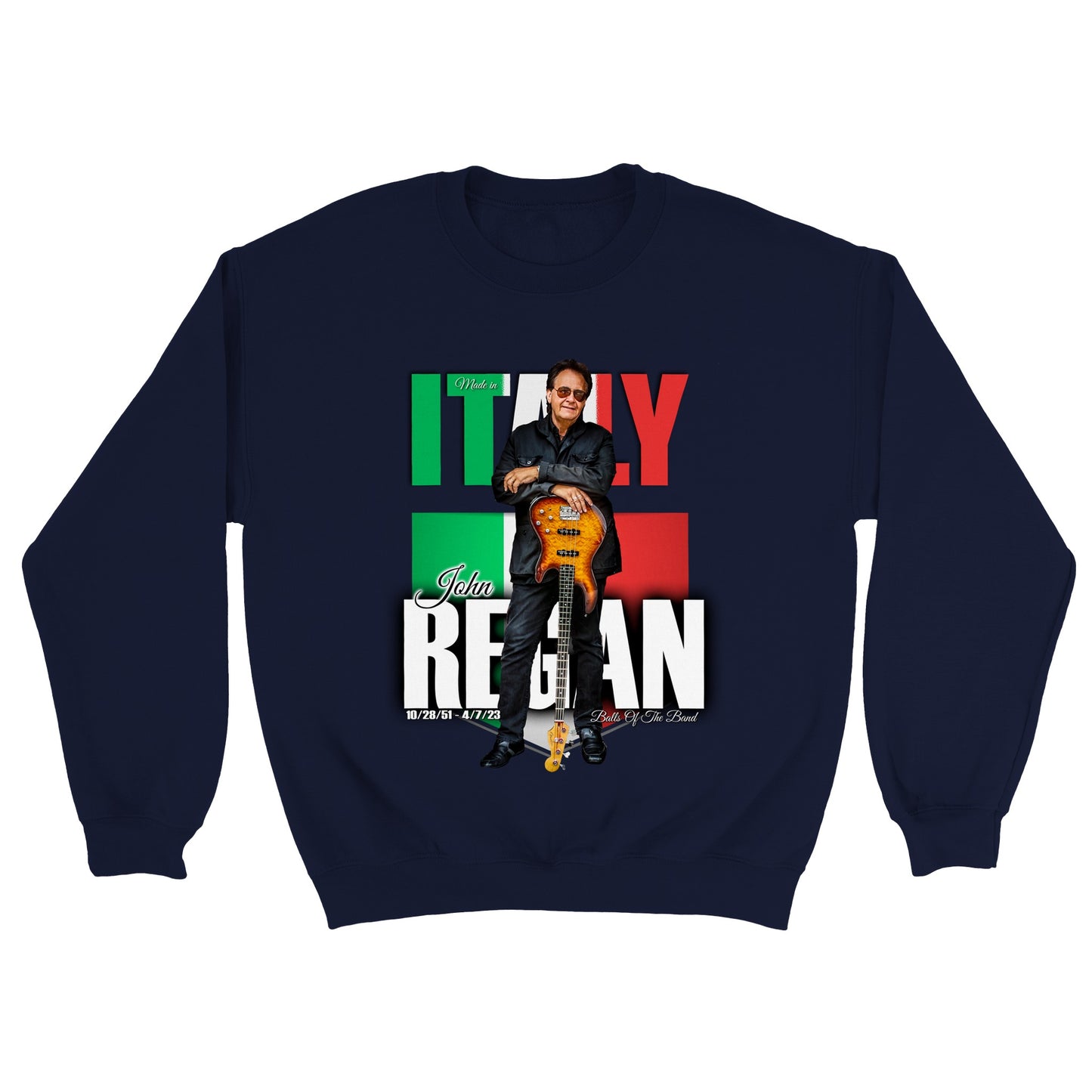 Made In Italy John Regan Classic Unisex Crewneck Sweatshirt