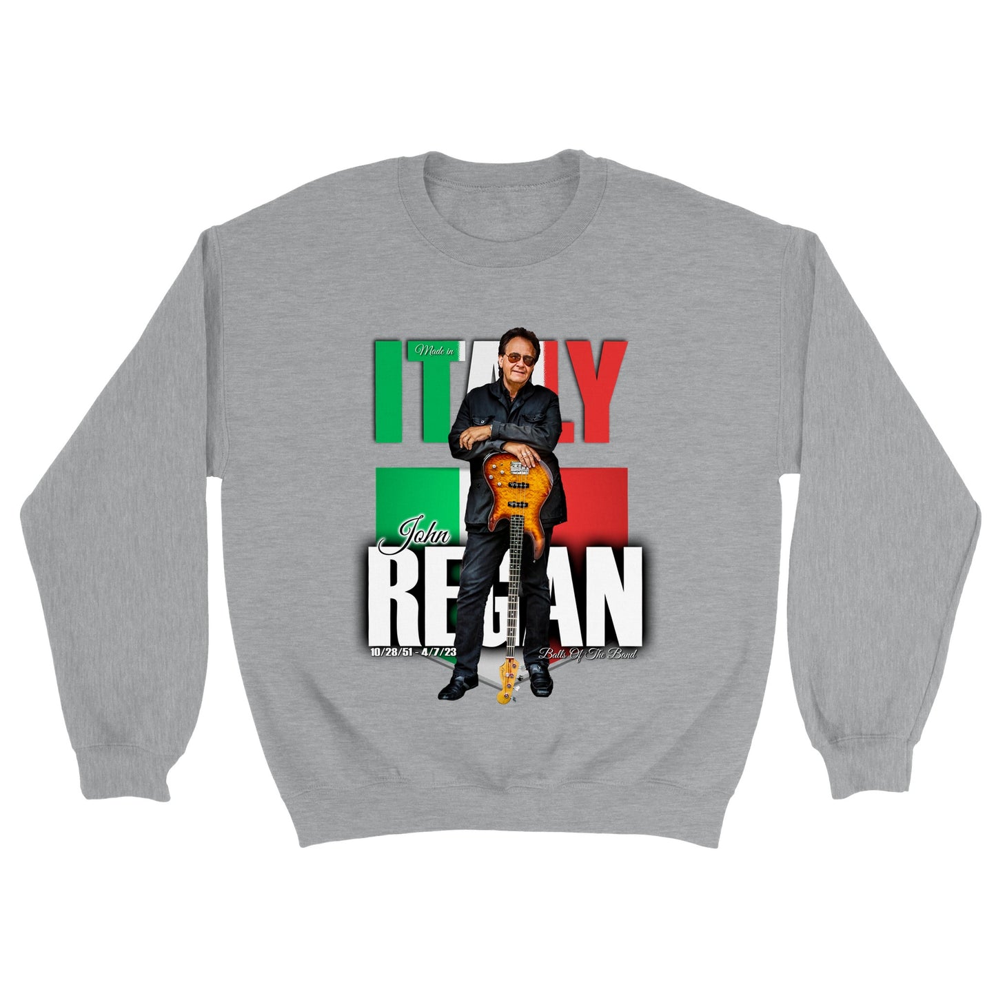 Made In Italy John Regan Classic Unisex Crewneck Sweatshirt