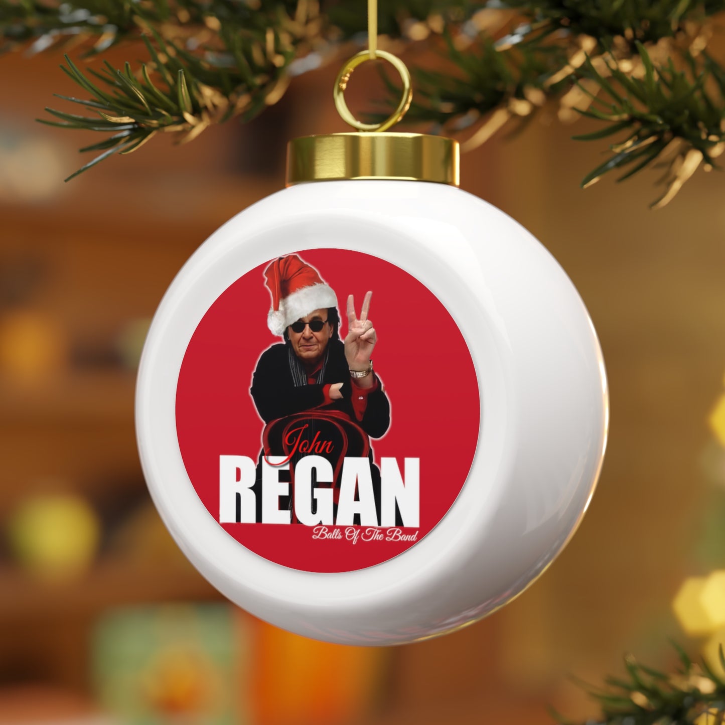 John Regan Christmas Ball Ornament #1