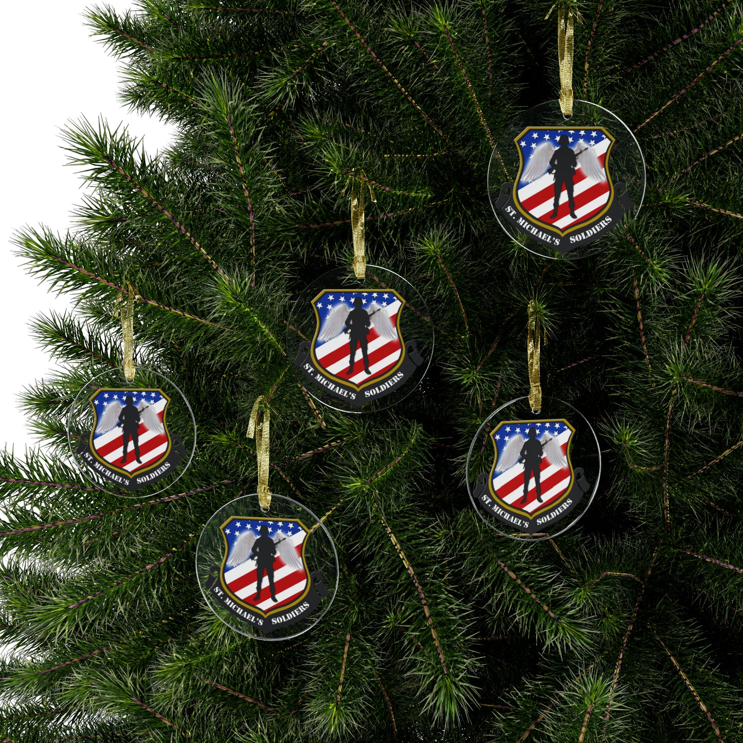 SMS Acrylic Christmas Ornament