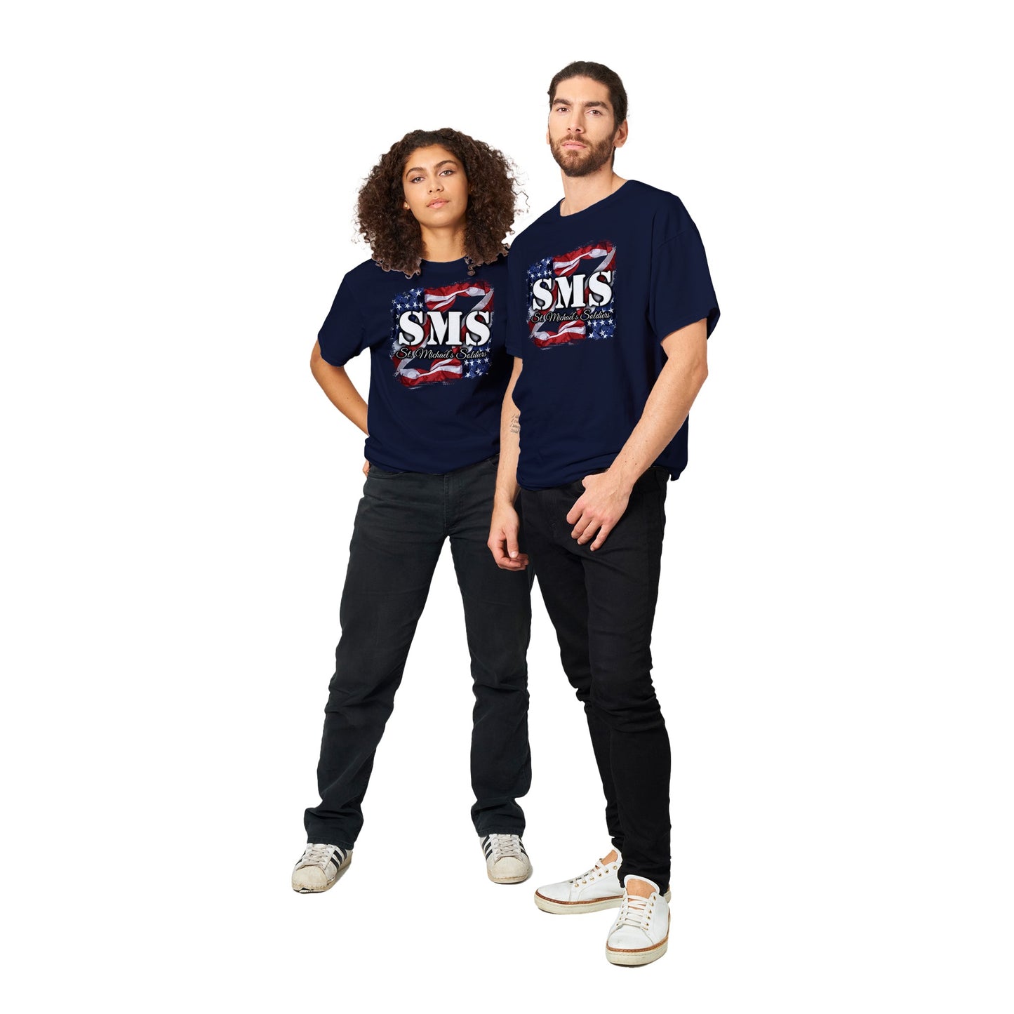 SMS (Flag1) Heavyweight Unisex Crewneck T-shirt