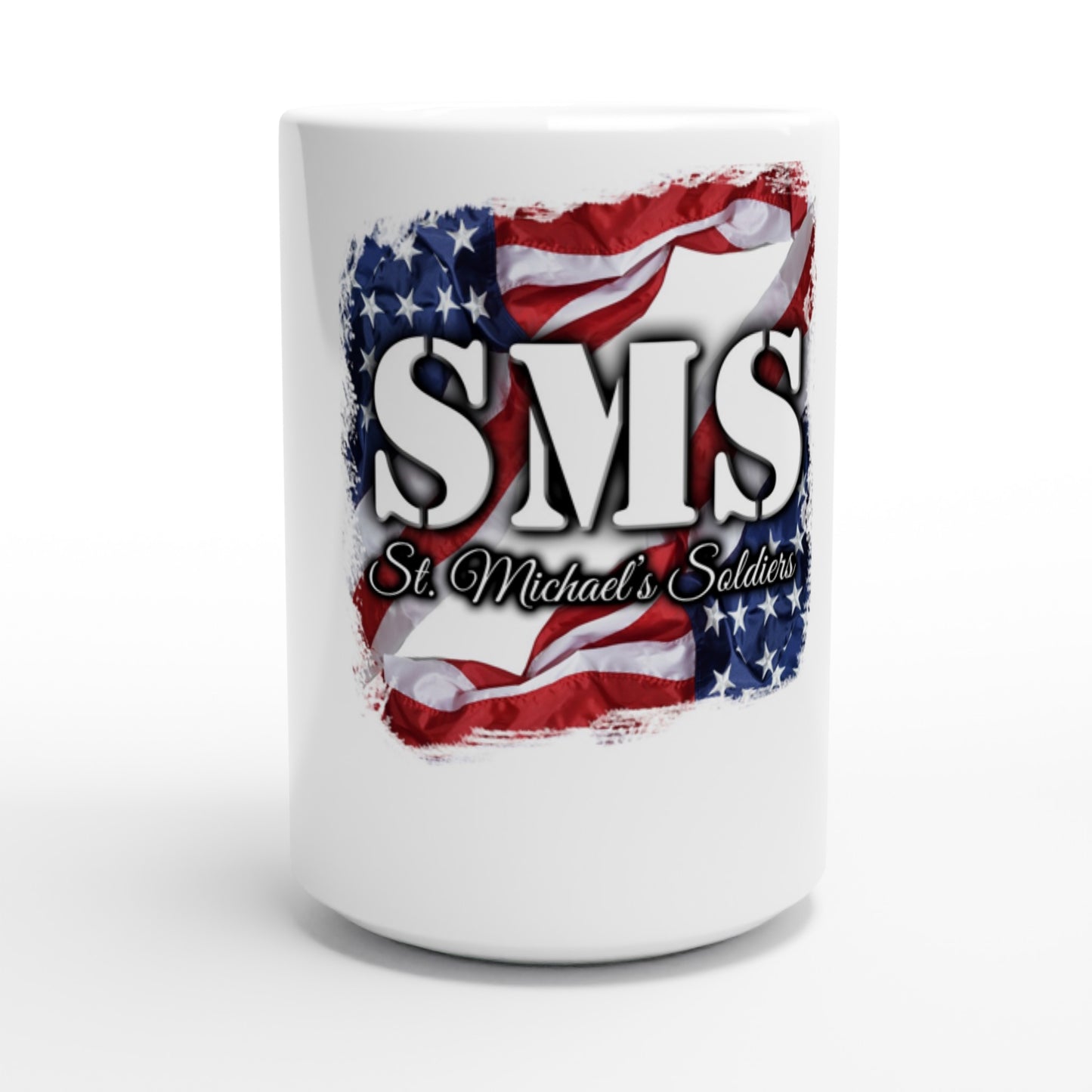 SMS (Flag1)  - White 15oz Ceramic Mug