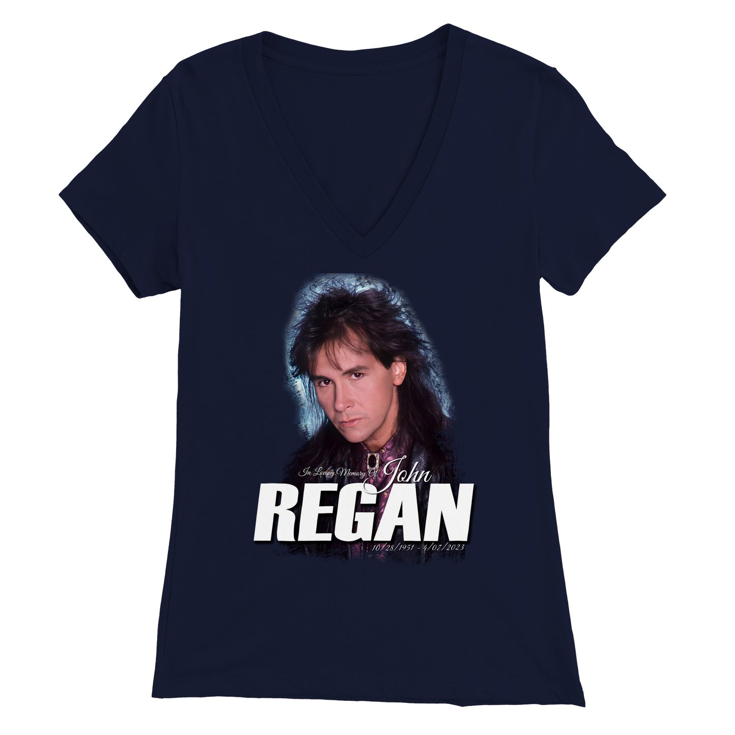 Comet Era John Regan - Premium Womens V-Neck T-shirt