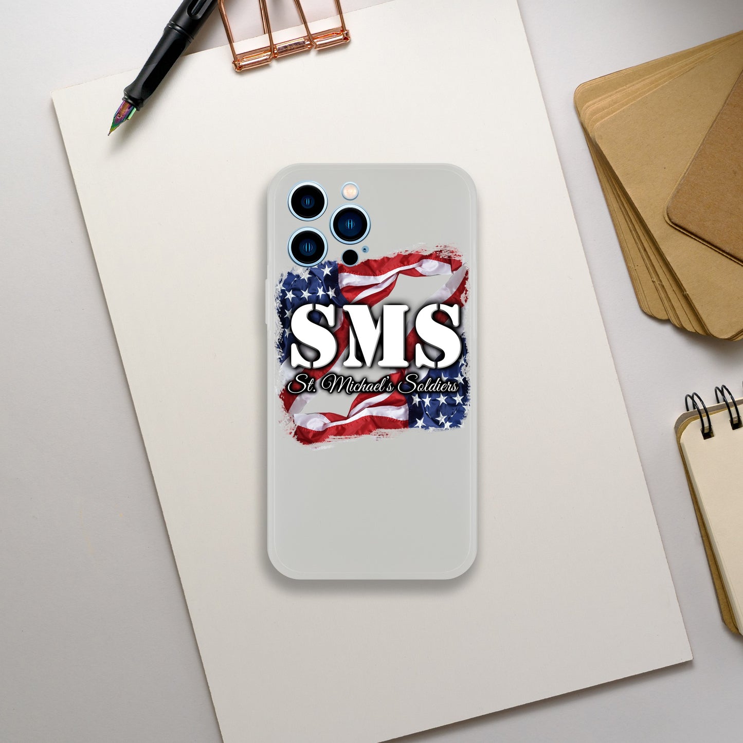 SMS (Flag1) iPhone Flexi case