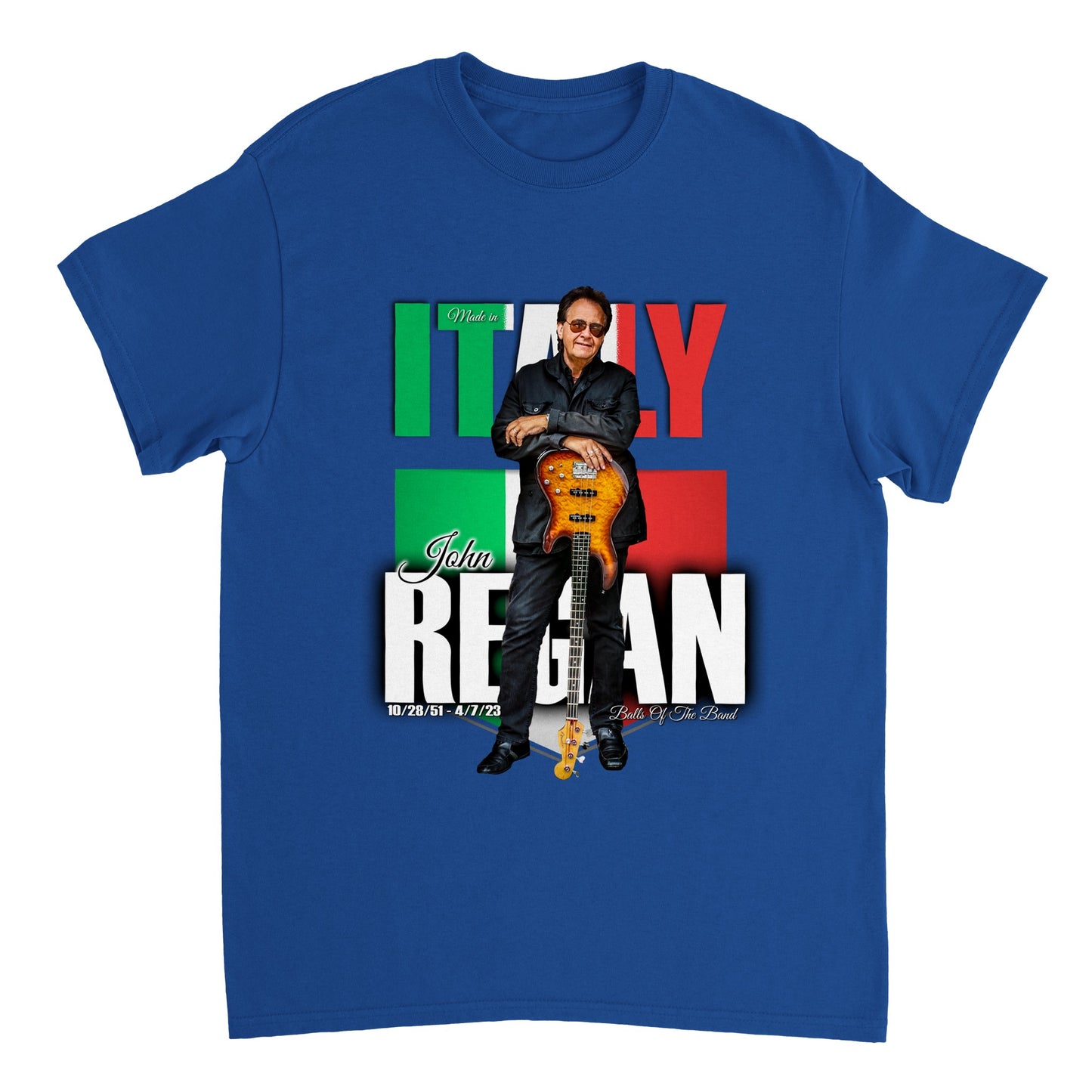 Made In Italy John Regan Heavyweight Unisex Crewneck T-shirt