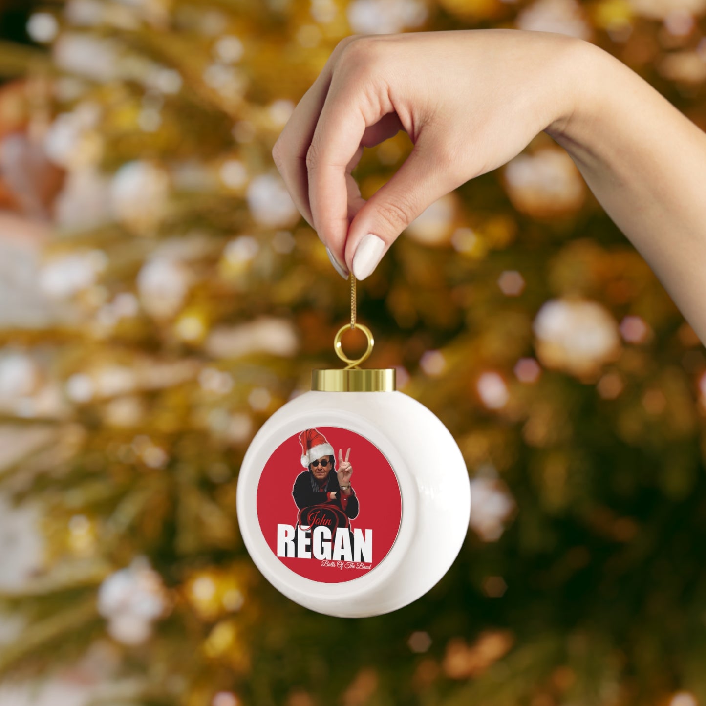 John Regan Christmas Ball Ornament #1