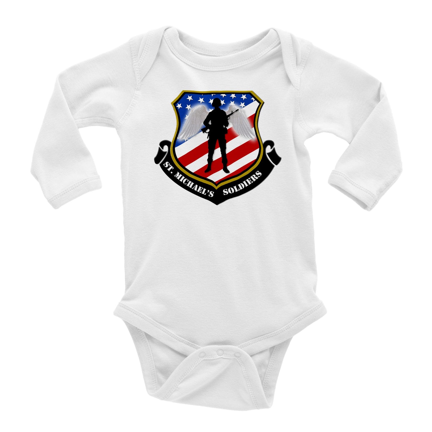 SMS Classic Baby Long Sleeve Bodysuit