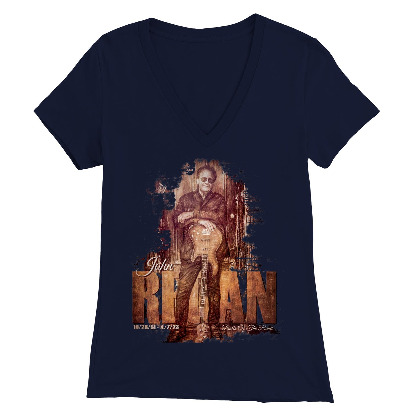 John Regan (BOTB Vintage) Premium Womens V-Neck T-shirt