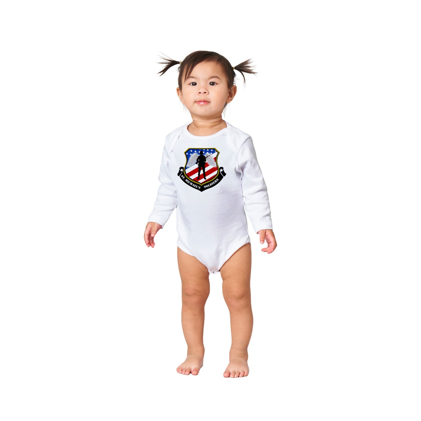 SMS Classic Baby Long Sleeve Bodysuit