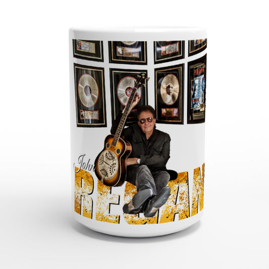 John Regan (Legend II) White 15oz Ceramic Mug